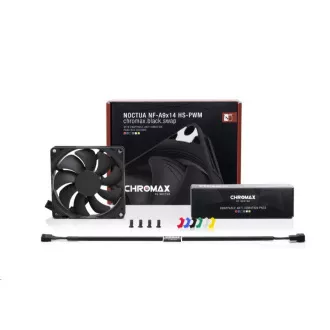 NOCTUA NF-A9x14 HS-PWM CH.BK.S - ventilátor, 92x92x14 mm NOCTUA NF-A9x14 HS-PWM CH.BK.S - ventilátor, 92x92x14 mm