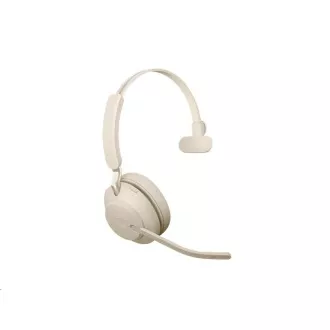 Jabra náhlavní souprava Evolve2 65, Link 380c MS, mono, béžová Jabra náhlavní souprava Evolve2 65, Link 380c MS, mono, béžová