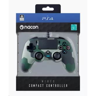 Nacon Wired Compact Controller - ovladač pro PlayStation 4 - camo Nacon Wired Compact Controller - ovladač pro PlayStation 4 - camo