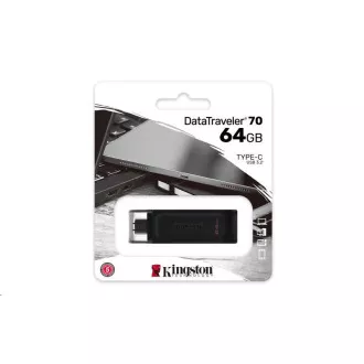 Kingston Flash Disk 64GB DataTraveler DT70 (USB-C) Kingston Flash Disk 64GB DataTraveler DT70 (USB-C)