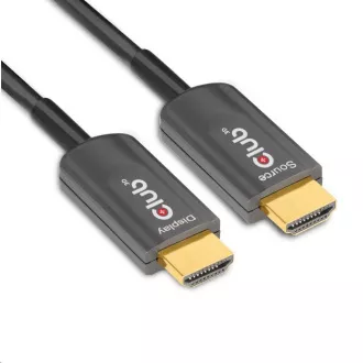 Club3D Kabel prodlužovací Ultra Rychlý HDMI™ Certifikovaný AOC kabel 8K60Hz (M/M), 4K120Hz, 20m, černá Club3D Kabel prodlužovací Ultra Rychlý HDMI™ Certifikovaný AOC kabel 8K60Hz (M/M), 4K120Hz, 20m, černá