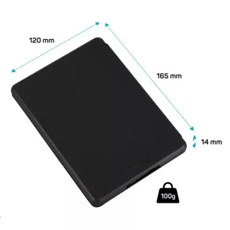 CONNECT IT pouzdro pro Amazon New Kindle 2019 (10. gen.), černá CONNECT IT pouzdro pro Amazon New Kindle 2019 (10. gen.), černá