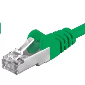 PREMIUMCORD Patch kabel CAT6a S-FTP, RJ45-RJ45, AWG 26/7 0, 5m zelená PREMIUMCORD Patch kabel CAT6a S-FTP, RJ45-RJ45, AWG 26/7 0, 5m zelená