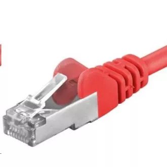 PREMIUMCORD Patch kabel CAT6a S-FTP, RJ45-RJ45, AWG 26/7 0, 5m červená PREMIUMCORD Patch kabel CAT6a S-FTP, RJ45-RJ45, AWG 26/7 0, 5m červená