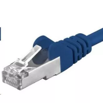 PREMIUMCORD Patch kabel CAT6a S-FTP, RJ45-RJ45, AWG 26/7 1, 5m modrá PREMIUMCORD Patch kabel CAT6a S-FTP, RJ45-RJ45, AWG 26/7 1, 5m modrá