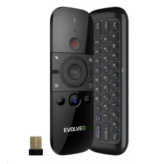 EVOLVEO FlyMotion D1, bezdrátová gyroskopická myš s klávesnicí EVOLVEO FlyMotion D1, bezdrátová gyroskopická myš s klávesnicí