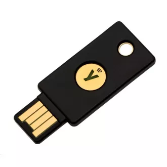 YubiKey 5 NFC - USB-A, klíč/token s vícefaktorovou autentizaci (NFC), podpora OpenPGP a Smart Card (2FA) YubiKey 5 NFC - USB-A, klíč/token s vícefaktorovou autentizaci (NFC), podpora OpenPGP a Smart Card (2FA)