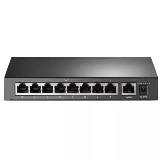 TP-Link CCTV switch TL-SF1009P (8x100Mb/s, 1x100Mb/s uplink, 8xPoE+, 65W, fanless) TP-Link CCTV switch TL-SF1009P (8x100Mb/s, 1x100Mb/s uplink, 8xPoE+, 65W, fanless)