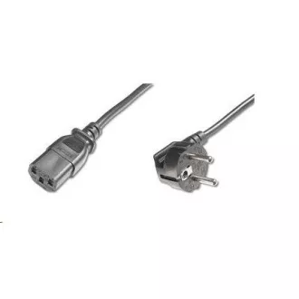 PREMIUMCORD Kabel napájecí 230V, 0.5m PREMIUMCORD Kabel napájecí 230V, 0.5m