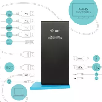 i-tec USB 3.0/USB-C Dual HDMI Docking Station i-tec USB 3.0/USB-C Dual HDMI Docking Station