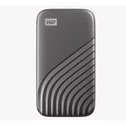 SanDisk WD My Passport SSD externí 500GB, USB-C 3.2, 1050/1000MB/s R/W PC & Mac, space gray