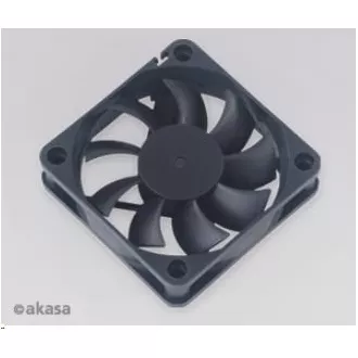 AKASA ventilátor AK-6015MS, 60 x 15mm, zapouzdřené ložisko, black AKASA ventilátor AK-6015MS, 60 x 15mm, zapouzdřené ložisko, black