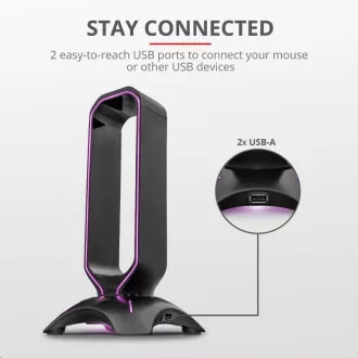 TRUST stojan na sluchátka GXT 265 Cintar RGB Headset Stand TRUST stojan na sluchátka GXT 265 Cintar RGB Headset Stand