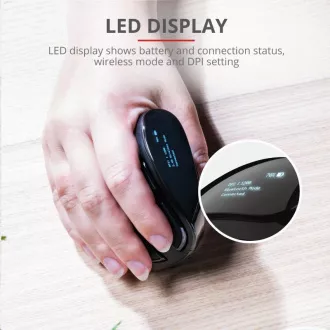 TRUST ergonomická Myš Voxx Rechargeable Ergonomic Wireless Mouse TRUST ergonomická Myš Voxx Rechargeable Ergonomic Wireless Mouse