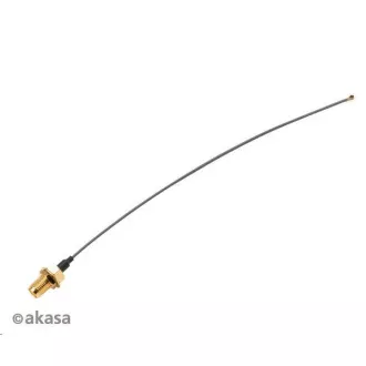AKASA anténní kabel I-PEX MHF4L na RP-SMA female, 22cm, 2pcs/pack AKASA anténní kabel I-PEX MHF4L na RP-SMA female, 22cm, 2pcs/pack