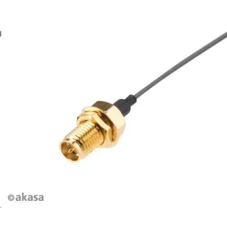 AKASA anténní kabel I-PEX MHF4L na RP-SMA female, 22cm, 2pcs/pack AKASA anténní kabel I-PEX MHF4L na RP-SMA female, 22cm, 2pcs/pack