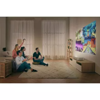 Optoma Laser projection TV CinemaX P2 (DLP, LASER, FULL 3D, UHD, 3 000 ANSI, HDMI, RJ45, 2x10W speaker) Optoma Laser projection TV CinemaX P2 (DLP, LASER, FULL 3D, UHD, 3 000 ANSI, HDMI, RJ45, 2x10W speaker)