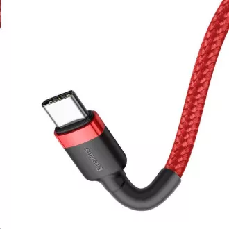 Baseus Cafule Series nabíjecí / datový kabel USB-C na USB-C PD2.0 60W Flash 1m, červená Baseus Cafule Series nabíjecí / datový kabel USB-C na USB-C PD2.0 60W Flash 1m, červená