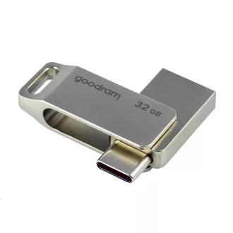 GOODRAM Flash Disk 32GB ODA3, USB 3.2, stříbrná GOODRAM Flash Disk 32GB ODA3, USB 3.2, stříbrná