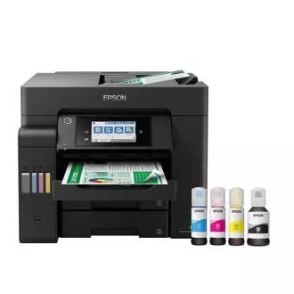 EPSON tiskárna ink EcoTank L6550, 4in1, 4800x2400dpi, A4, USB, 4-ink, Záruka 5 let po registraci zdarma EPSON tiskárna ink EcoTank L6550, 4in1, 4800x2400dpi, A4, USB, 4-ink, Záruka 5 let po registraci zdarma