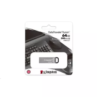 Kingston Flash Disk 64GB USB3.2 Gen 1 DataTraveler Kyson Kingston Flash Disk 64GB USB3.2 Gen 1 DataTraveler Kyson