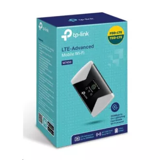 TP-Link M7450 přenosný WiFi 5 router (AC1200, 4G LTE Cat6, 2, 4GHz/5GHz, 1xmicroUSB, 1xmicroSIM, 1xmicroSD) TP-Link M7450 přenosný WiFi 5 router (AC1200, 4G LTE Cat6, 2, 4GHz/5GHz, 1xmicroUSB, 1xmicroSIM, 1xmicroSD)