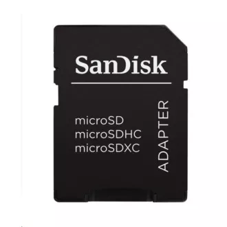 SanDisk MicroSDXC karta 512GB Ultra (100MB/s, Class 10, Android) + adaptér SanDisk MicroSDXC karta 512GB Ultra (100MB/s, Class 10, Android) + adaptér