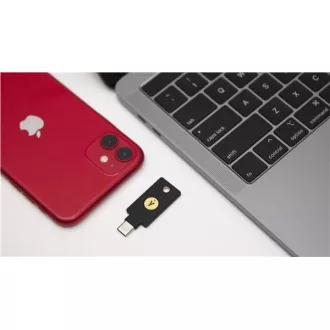 YubiKey 5C NFC - USB-C, klíč/token s vícefaktorovou autentizaci (NFC), podpora OpenPGP a Smart Card (2FA) YubiKey 5C NFC - USB-C, klíč/token s vícefaktorovou autentizaci (NFC), podpora OpenPGP a Smart Card (2FA)