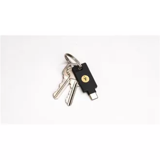 YubiKey 5C NFC - USB-C, klíč/token s vícefaktorovou autentizaci (NFC), podpora OpenPGP a Smart Card (2FA) YubiKey 5C NFC - USB-C, klíč/token s vícefaktorovou autentizaci (NFC), podpora OpenPGP a Smart Card (2FA)