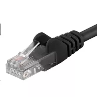 PREMIUMCORD Patch kabel UTP RJ45-RJ45 CAT5e 0.5m černá PREMIUMCORD Patch kabel UTP RJ45-RJ45 CAT5e 0.5m černá