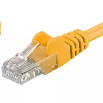 PREMIUMCORD Patch kabel UTP RJ45-RJ45 CAT5e 2m žlutá PREMIUMCORD Patch kabel UTP RJ45-RJ45 CAT5e 2m žlutá