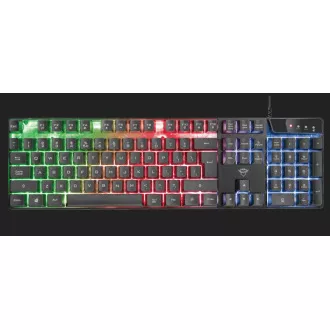 TRUST herní klávesnice GXT 835 Azor Illuminated Gaming Keyboard CZ/SK TRUST herní klávesnice GXT 835 Azor Illuminated Gaming Keyboard CZ/SK