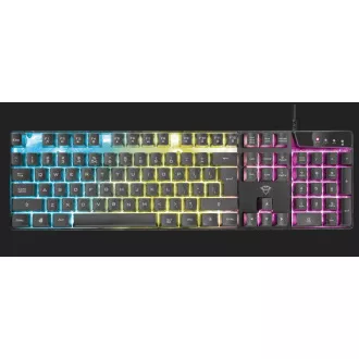TRUST herní klávesnice GXT 835 Azor Illuminated Gaming Keyboard CZ/SK TRUST herní klávesnice GXT 835 Azor Illuminated Gaming Keyboard CZ/SK