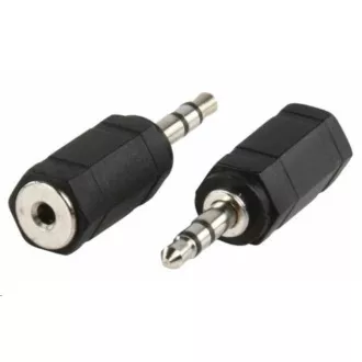PREMIUMCORD Redukce 3, 5mm stereojack M - 2, 5mm stereojack F PREMIUMCORD Redukce 3, 5mm stereojack M - 2, 5mm stereojack F