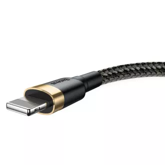 Baseus Cafule nabíjecí / datový kabel USB na Lightning 2, 4A 3m, zlatá-černá Baseus Cafule nabíjecí / datový kabel USB na Lightning 2, 4A 3m, zlatá-černá