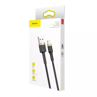 Baseus Cafule nabíjecí / datový kabel USB na Lightning 2, 4A 3m, zlatá-černá Baseus Cafule nabíjecí / datový kabel USB na Lightning 2, 4A 3m, zlatá-černá