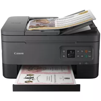 Canon PIXMA Tiskárna TS7450 black - barevná, MF (tisk, kopírka, sken, cloud), duplex, USB, Wi-Fi, Bluetooth Canon PIXMA Tiskárna TS7450 black - barevná, MF (tisk, kopírka, sken, cloud), duplex, USB, Wi-Fi, Bluetooth
