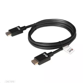 Club3D Adaptér HDMI 2.1 Ultra Rychlý HDMI™ Certifikovaný 4K120Hz, 8K60Hz, 48Gbps (M/M 1.5 m/4.92 ft), 28 AWG Club3D Adaptér HDMI 2.1 Ultra Rychlý HDMI™ Certifikovaný 4K120Hz, 8K60Hz, 48Gbps (M/M 1.5 m/4.92 ft), 28 AWG