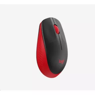Logitech Wireless Mouse M190 Full-Size, red