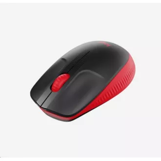 Logitech Wireless Mouse M190 Full-Size, red