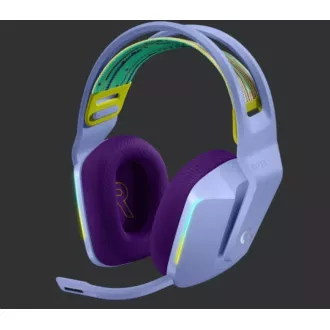 Logitech herní sluchátka G733, LIGHTSPEED Wireless RGB Gaming Headset, EMEA, lilac Logitech herní sluchátka G733, LIGHTSPEED Wireless RGB Gaming Headset, EMEA, lilac