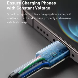Baseus Cafule Series nabíjecí / datový kabel USB-C na Lightning PD 20W 1m, černá Baseus Cafule Series nabíjecí / datový kabel USB-C na Lightning PD 20W 1m, černá