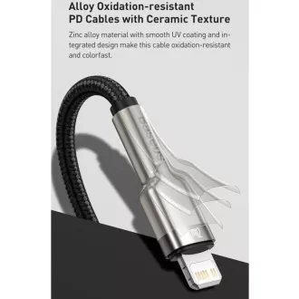 Baseus Cafule Series nabíjecí / datový kabel USB-C na Lightning PD 20W 2m, bílá Baseus Cafule Series nabíjecí / datový kabel USB-C na Lightning PD 20W 2m, bílá