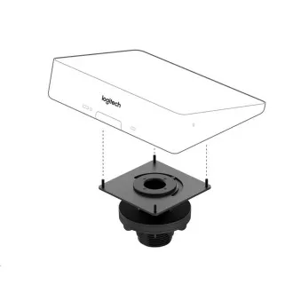 Logitech držák na stůl, Tap Table Mount, WW, Dark Grey Logitech držák na stůl, Tap Table Mount, WW, Dark Grey