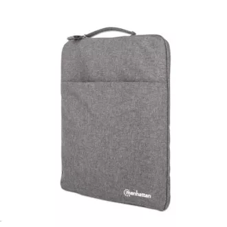 MANHATTAN Pouzdro Seattle Notebook Sleeve 15.6", Voděodolný, šedá MANHATTAN Pouzdro Seattle Notebook Sleeve 15.6", Voděodolný, šedá