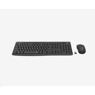 Logitech Silent Wireless Combo MK295, bezdrátová klávesnice + myš, US, Graphite Logitech Silent Wireless Combo MK295, bezdrátová klávesnice + myš, US, Graphite