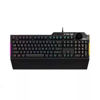 ASUS klávesnice TUF GAMING K1 (RA04), membránová, US, černá ASUS klávesnice TUF GAMING K1 (RA04), membránová, US, černá