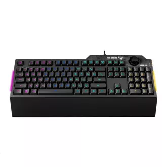 ASUS klávesnice TUF GAMING K1 (RA04), membránová, US, černá ASUS klávesnice TUF GAMING K1 (RA04), membránová, US, černá