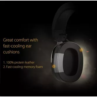 ASUS sluchátka TUF Gaming H3 Gun Metal, Gaming Headset, černo-šedá ASUS sluchátka TUF Gaming H3 Gun Metal, Gaming Headset, černo-šedá