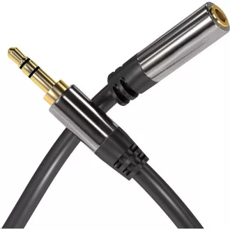 PREMIUMCORD prodlužovací kabel, Jack 3.5mm - Jack 3.5mm M/F 1, 5m PREMIUMCORD prodlužovací kabel, Jack 3.5mm - Jack 3.5mm M/F 1, 5m